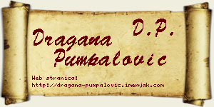 Dragana Pumpalović vizit kartica